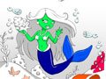 Mermaid Aquarium Coloring