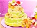 a stunning wedding cake decoration