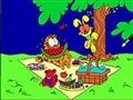 Garfield online coloring game