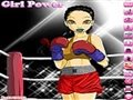 Boxing girl dress up