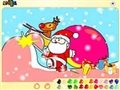 Santa Claus painting