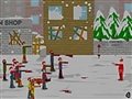 Christmas zombie defence