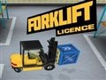 Forklift license