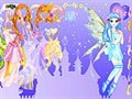 Purply fairy Dressup