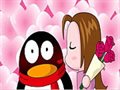 QQ Penguin: rose