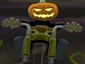 Pumpkin-head rider