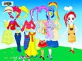 Colorful doll Dressup
